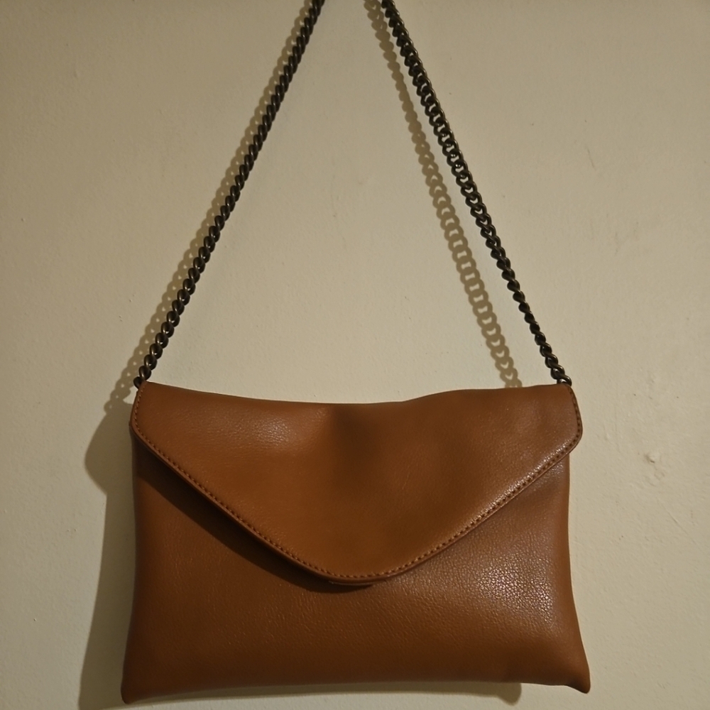 J. Crew Factory Leather Invitation Envelope Purse